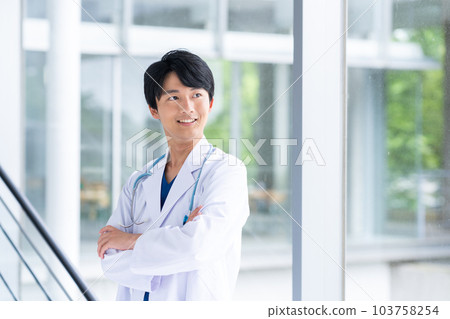 Young male doctor 103758254
