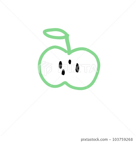 Apple icon on background for graphic and web design. Creative illustration concept symbol for web or mobile app 103759268