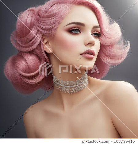 beautiful woman with flowers for advertising perfumes or cosmetics beautiful woman with flowers for advertising perfumes or cosmetics 103759410