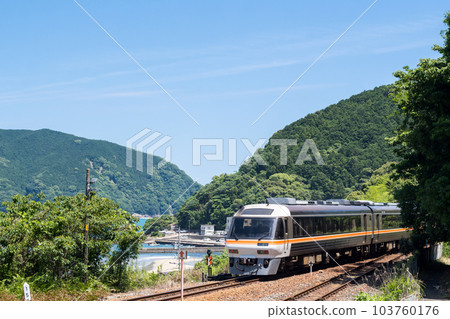 [喜瀨本線] 安石站出發的特急南紀3號 103760176