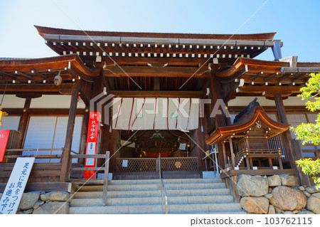 Kamigamo Shrine Chumon Main Hall Young leaves and fresh greenery Kamigamo Shrine Chumon Main Hall Young leaves and fresh greenery 103762115