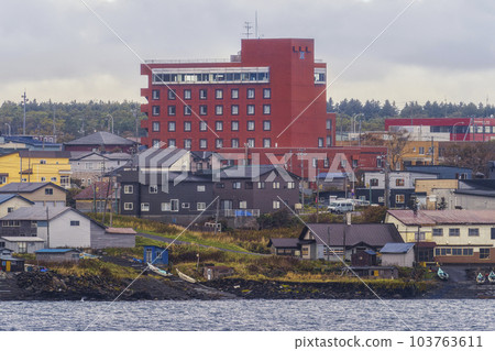 日本利尻島北海道利尻島市景 日本利尻島北海道利尻島市景 103763611