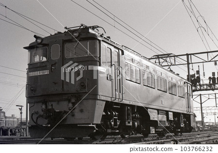 Hakodate Main Line Iwamizawa Iwamizawa Locomotive Depot No. 2 JNR ED75-501 (Iwamizawa No. 2) Hakodate Main Line Iwamizawa Iwamizawa Locomotive Depot No. 2 JNR ED75-501 (Iwamizawa No. 2) 103766232