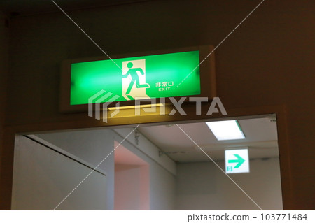 Evacuation guide light 103771484