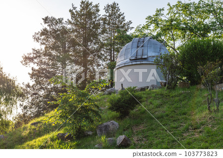Former Asahikawa Observatory at Tokiwa Park in Asahikawa, Hokkaido, Japan Former Asahikawa Observatory at Tokiwa Park in Asahikawa, Hokkaido, Japan 103773823