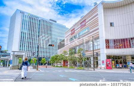 川崎市武藏小杉站的都市風光 川崎市武藏小杉站的都市風光 103775623