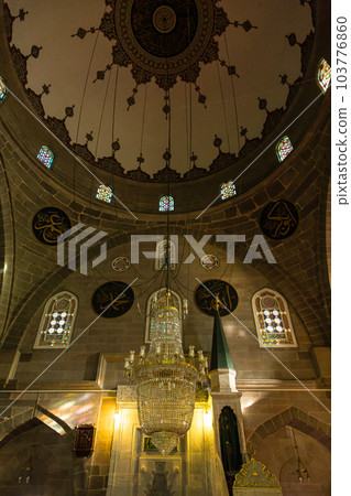 Inside the chapel of the Bruns Mosque in the city of Kayseri, Turkey 103776860