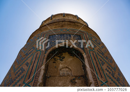 Turkey The mausoleum of Zeiner Bey before moving in Hasankeyf before it was submerged 103777026