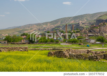 El Rudzuq Camii and Artukur Hammam in Hasankeyf before submersion in Turkey El Rudzuq Camii and Artukur Hammam in Hasankeyf before submersion in Turkey 103777032