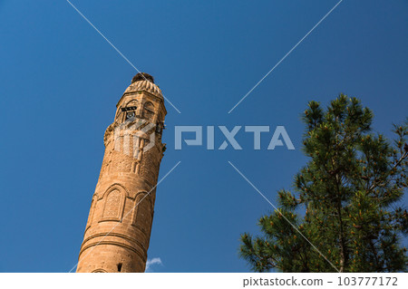 Turkey Minaret of El Rudzuq Camii built in Hasankeyf before submergence Turkey Minaret of El Rudzuq Camii built in Hasankeyf before submergence 103777172