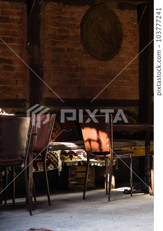 A cafe in the city of Erzurum, Türkiye 103777241