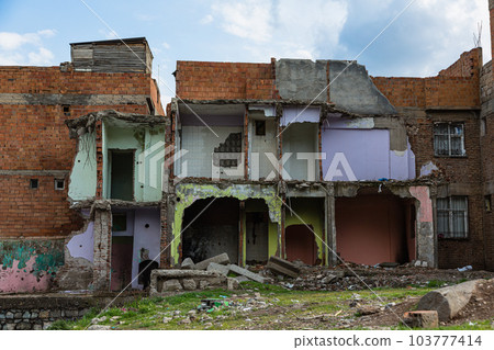 Scenery of the old town of Diyarbakir, Türkiye 103777414