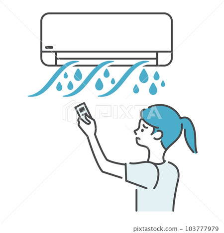空調漏水的女人 空調漏水的女人 103777979