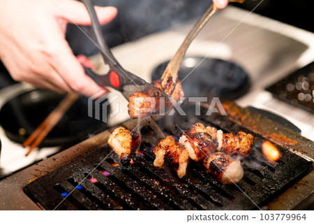Grilled meat image Hormone Grilled meat image Hormone 103779964