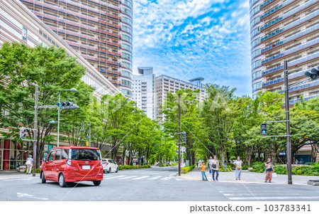 川崎市武藏小杉站的都市風光 103783341