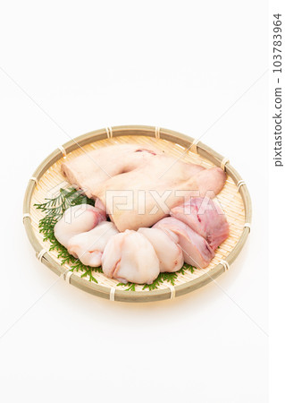 安康魚肉和肝臟 安康魚肉和肝臟 103783964