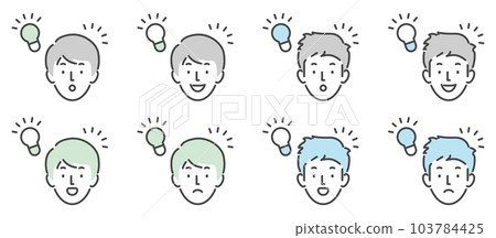 靈光一現的男人表情包 靈光一現的男人表情包 103784425