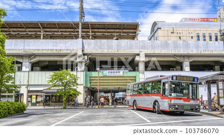川崎市武藏新城站的都市風光 川崎市武藏新城站的都市風光 103786070