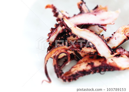 Grilled squid Grilled squid 103789153