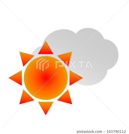 Sunny and cloudy 103790112