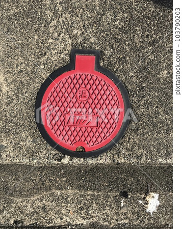 伊豆松崎町溫泉小紅閥蓋 伊豆松崎町溫泉小紅閥蓋 103790203