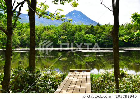 知床郡三浦湖 知床郡三浦湖 103792949