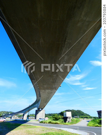 A bridge over the sky A bridge over the sky 103793884