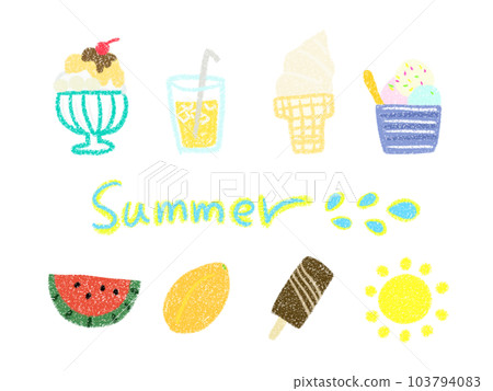 Yurufuwa可愛手繪夏日美味甜點 Yurufuwa可愛手繪夏日美味甜點 103794083