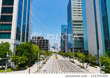 Office district around Shinagawa Station 103795008