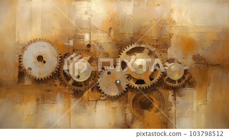 齒輪圖像_1 生成人工智能 齒輪圖像_1 生成人工智能 103798512