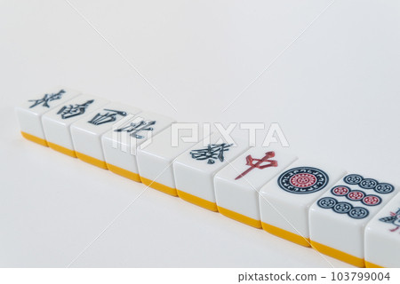 Mah-jong tiles 103799004