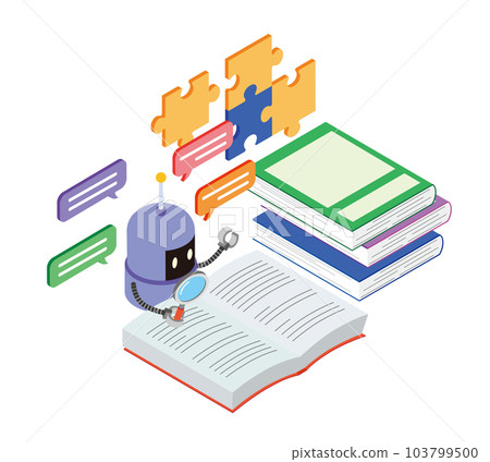 Image illustration of machine learning Image illustration of machine learning 103799500