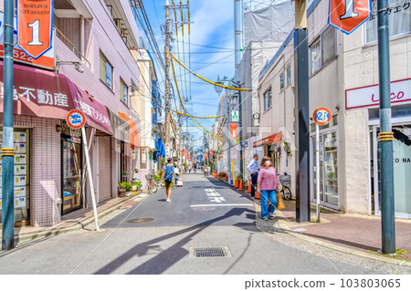 川崎市武藏新城站的都市風光 川崎市武藏新城站的都市風光 103803065