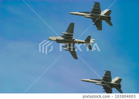 US military aircraft in flight 103804003