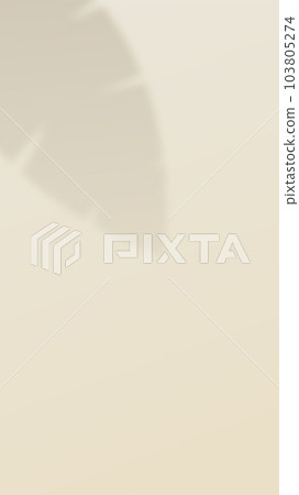 Tropical palm leaf shadow. Soft color background Tropical palm leaf shadow. Soft color background 103805274