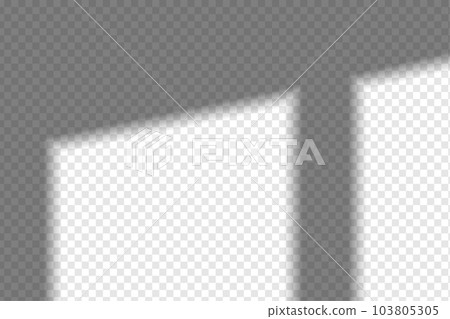 Shadow overlay effect. Soft realistic shadow. Vector Shadow overlay effect. Soft realistic shadow. Vector 103805305