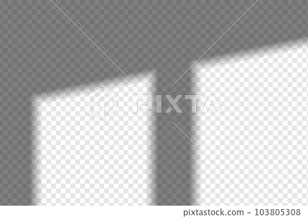 Shadow overlay effect. Soft realistic shadow. Vector Shadow overlay effect. Soft realistic shadow. Vector 103805308
