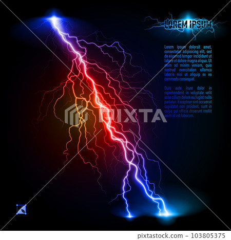 Oblique lightning line 103805375