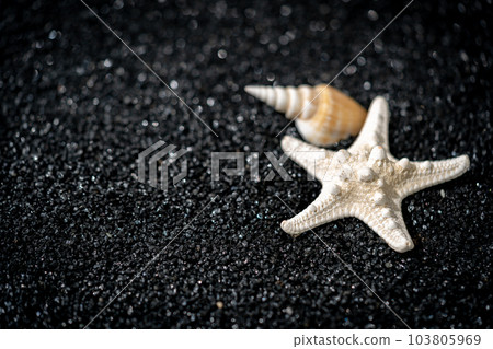 Symbolic tropical beach background Symbolic tropical beach background 103805969