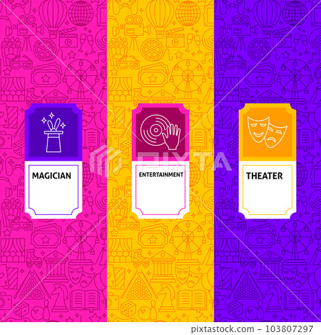 Entertainment Package Labels Entertainment Package Labels 103807297