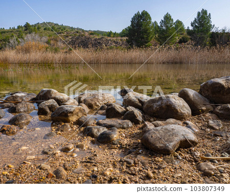 The banks of the Khukar River Spain 103807349