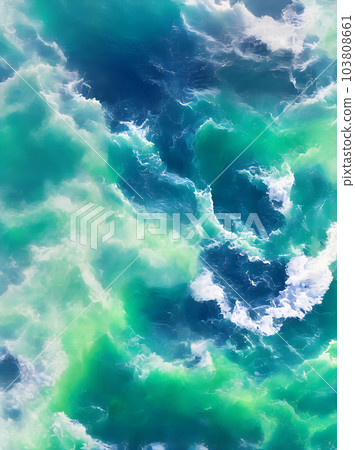 Volumetric pastel waves on abstract flat background. Volumetric pastel waves on abstract flat background. 103808661