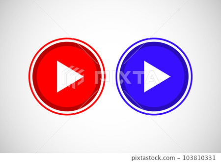 Watch now button. Watch now banner sign. Play video icon vector illustration. Watch now button. Watch now banner sign. Play video icon vector illustration. 103810331