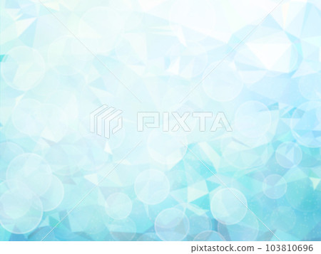 Ice polygon background material 103810696