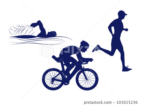 鐵人三項插圖 鐵人三項插圖 103815236