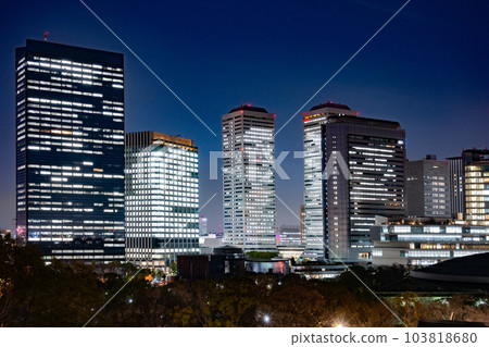 Night view of Osaka Business Park 2 Night view of Osaka Business Park 2 103818680