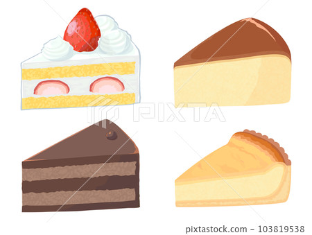 Cake illustration set 103819538