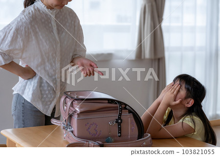 媽媽罵孩子 103821055