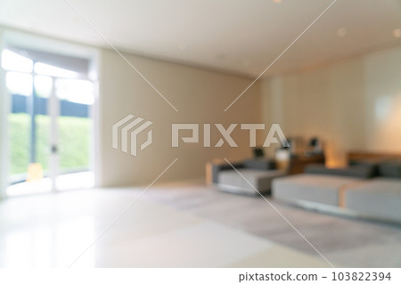 abstract blur hotel lobby and reception for background 103822394