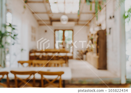 abstract blur coffee shop cafe restaurant for background 103822434